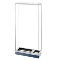 Base and Headboard - Floor-Mounting Tablou Electrics With Side Compartment - Qdx 630 H - (600+300)x250mm