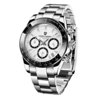 Ceas barbatesc Pagani Design Luxury Otel inxoidabil Mecanism Seiko Elegant Afisare data