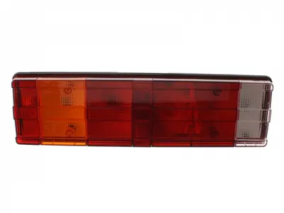 Stop tripla lampa spate dreapta (Semnalizator portocaliu, culoare sticla: rosu) MERCEDES SPRINTER PLATFORMA SASIU TIPPER 1995-2006