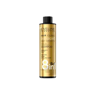 Sampon pentru cresterea rapida a parului 8 in 1 Oleo Expert, 400ml, Eveline Cosmetics