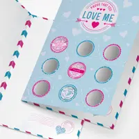 Scratch felicitare romantic 9 Challenges