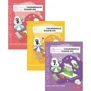 Set 3 caiete Llimba si literatura romana pentru vacanta: @vacantadevara. eu. Scrisorile verii, clasele 5, 6, 7