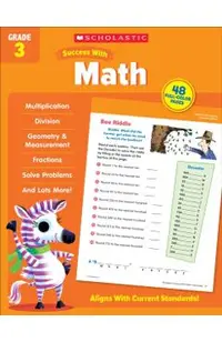 Scholastic Success with Math Grade 3