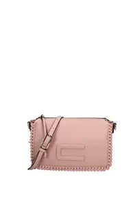 Geanta crossbody cu bareta detasabila Astria Elite - Nude rose