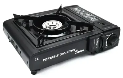 Aragaz portabil pe gaz 2900W Andowl Q WS155 Negru