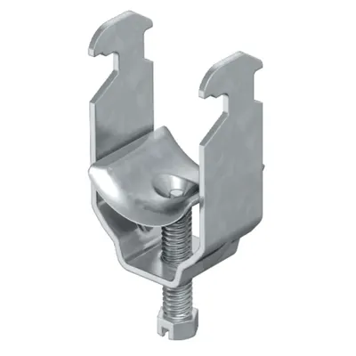 Clamp clip, single, metal pressure trough, FT | Type 2056 M 40 FT