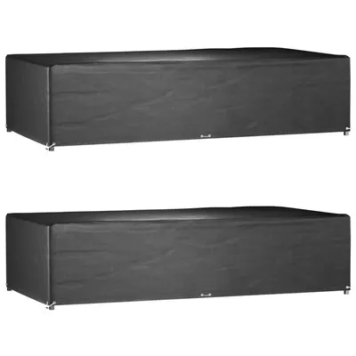 Gossi huse mobilier gradina, 2 buc, 12 ocheti, 315x160x75 cm, patrat
