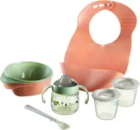 Set diversificare bebe Tommee Tippee - First Tastes, până la 4 luni, 8 piese