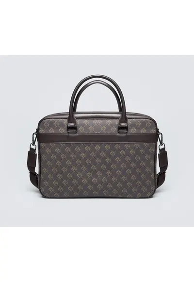Geanta laptop unisex cu imprimeu Revon