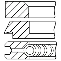 Set segmenti piston GOETZE ENGINE 08-437000-00