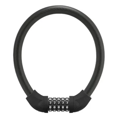 Lacăt biciclete combinație spirală RKS507-BK negru