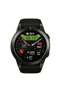 Zeblaze Stratos 3 PRO Smartwatch GPS, Ecran AMOLED 1.43 , Apeluri Bluetooth, Monitorizare Puls, Oxigen, Somn, Rezistent la Apă, Negru