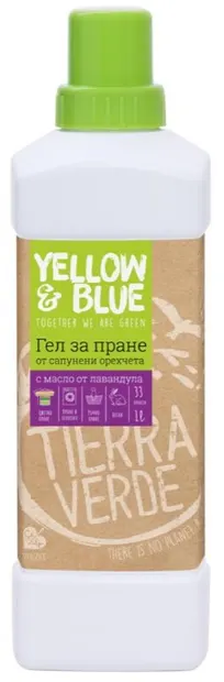 Gel de curatare din nuci de sapun cu levantica Tierra Verde, 1 l.