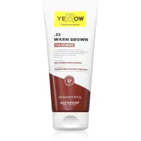 Yellow Professional Color Mask mască colorantă culoare .35 Warm Brown 200 ml