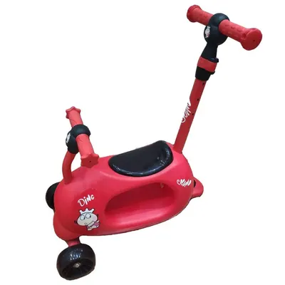 Trotineta multifunctionala unisex 4 in 1 Ocie Juan Rosu