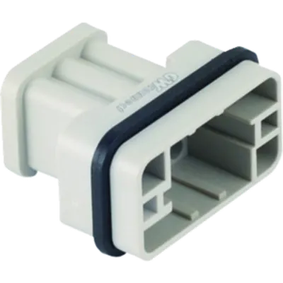 Contector industrial Tata - 32X13 - 17P + E 10A 250V / 4kV / 3 - CRIMP CONNECTION - GRI