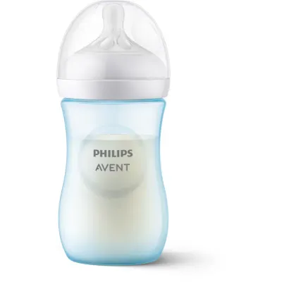Philips Avent Natural Response SCY903/21 biberon pentru sugari 3-6 m Blue 1 buc