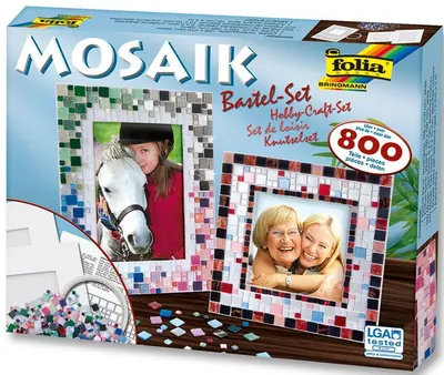 Set creativ Folia - Realizeaza singur doua rame pentru poze