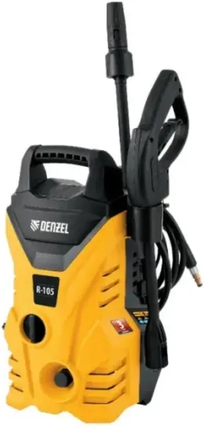 Aparat de spălat cu presiune Denzel - R-105, 1400 W, 342 l/h, max 110 bar, portabil