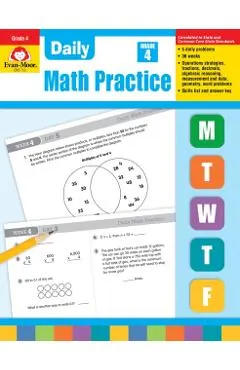 Daily Math Practice, Grade 4