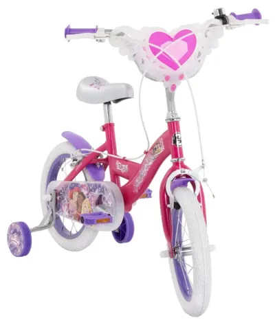 Bicicletă pentru copii Huffy - Disney Princess, 14'', roz