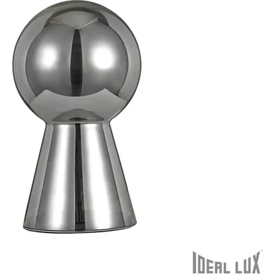 Veioza Birillo Medie,1 bec, dulie E27, D:220 mm, H:390 mm, Crom