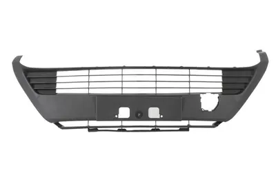 Grila ventilatie bara protectie potrivit TOYOTA YARIS XP130 2014-2017 - (cu orificiu bara remorcare, negru-mat)