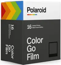 Film Polaroid - Go film, Double Pack, Black Frame Edition