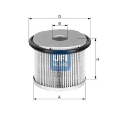 Filtru combustibil UFI 26.690.00