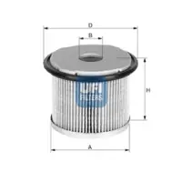 Filtru combustibil UFI 26.690.00