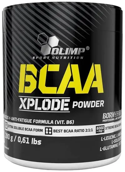 BCAA Xplode, lămâie, 280 g, Olimp