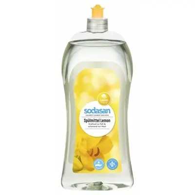 Detergent lichid pentru vase cu lamaie ecologic 1l Sodasan