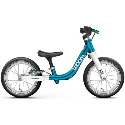 Bicicletă copii Woom 1 Go 12" Metallic Blue.