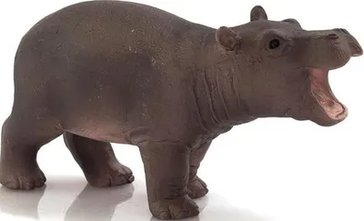 Figurina Mojo Animal Planet - Pui de hipopotam