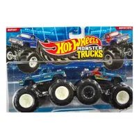 Set 2 masinute Monster Truck, Hot Wheels, Bigfoot si Bigfoot Bite, JLV74