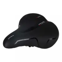 Sa pentru bicicleta in forma ergonomica, Ikonka Black, design ergonomic si anatomic, echipata cu lampa LED 5 diode