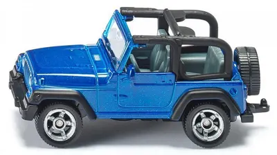 Mașinuță din metal Siku Super - Jeep Wrangler, 7 cm