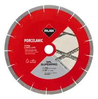 Disc diamantat pt. Ceramica dura, portelan gros >2cm pt. terase, 250x25.4 (mm), SPL 250 EXT SuperPro - RUBI-40910