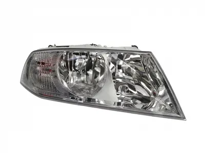 Far dreapta (H1 H7, reglaj electric, cu motoras, fundal cromat) SKODA OCTAVIA 2004-2008