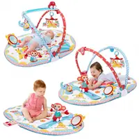 Centru de joaca pliabil cu jucarii model circ pentru 0-12 luni 40166, 1 bucata, Yookidoo