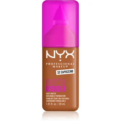 NYX Professional Makeup Make ‘Em Wonder make-up usor matifiant culoare 32 Capuccino 30 ml
