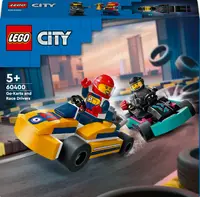 Constructor LEGO City Great Vehicles - Mașini de karting și curse (60400)