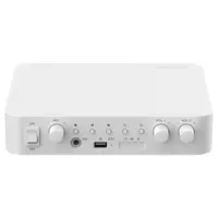 Amplificator IP doua zone, 80W, Alarma, USB, Bluetooth - HIKVISION DS-QAE1A80G1-VB