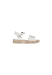 Espadrile fete 45643 Piele ecologica - Alb