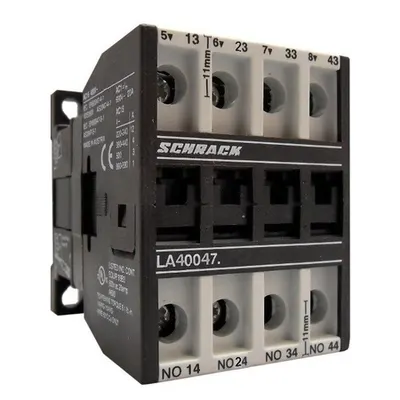 Contactor auxiliar, 4A AC15, 24 VDC, 4ND