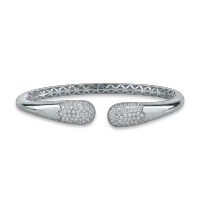 Bratara din aur alb cu diamante de 1.21ct