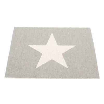 Covor pentru exterior și interior gri deschis 70x90 cm Viggo Warm Grey – Pappelina