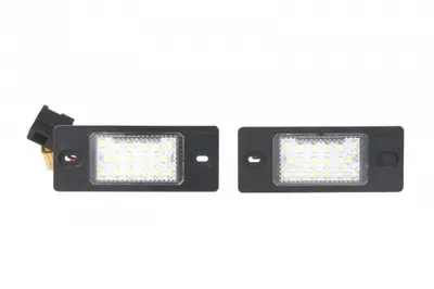 Lumina numar inmatriculare, culoare lumina: alb; set, 12V, cu aprobare circulatie potrivit PORSCHE CAYENNE; VW BORA, BORA I, GOLF IV 10.98-12.13