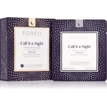 FOREO UFO™ Call It a Night mască de noapte pentru revitalizarea și reînnoirea pielii cu efect de nutritiv