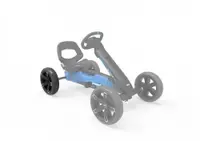 Roata spate Kart Reppy Roadster neagra 10x2,5